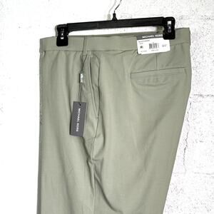 Michael Kors Men's Classic-Fit Cotton-Blend Dress Pants Mint 44x32 $95